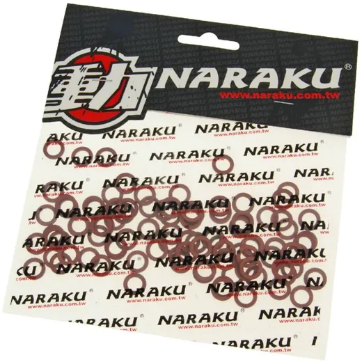 Dichtringe Faser Naraku 6x10x1mm 100 Stück NK150.50-100