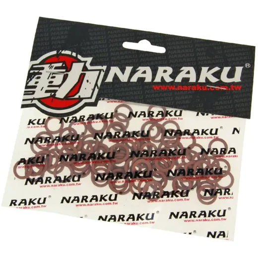 Dichtringe Faser Naraku 8x12x1mm 100 Stück NK150.52-100