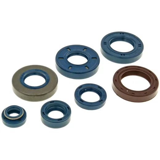 engine oil seal set for Minarelli AM, Generic, KSR-Moto, Keeway, Motobi, Ride, CPI, 1E40MA, 1E40MB NK167.31