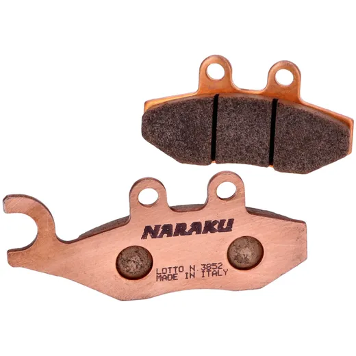 Bremsklötze Bremsbeläge Naraku Sinter für Piaggio X7, X9, X-Evo, MP3, Vespa 946, GTS, GTV NK430.03/S