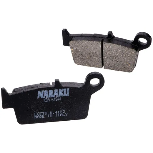 Bremsbeläge Naraku organisch für Kymco Curio, Fever ZXI, ZXII, KB50, Top Boy, Honda Lead, Shadow NK430.05