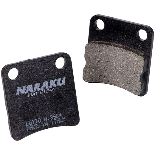 Bremsklötze Bremsbeläge Naraku organisch für Honda Dio, Daelim Message, Cordi, Five NK430.12