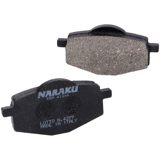Bremsbeläge Naraku organisch für Yamaha Cygnus, TZR, MBK Flame, X-Power NK430.22
