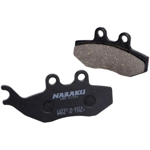 Bremsklötze Bremsbeläge Naraku organisch für Italjet Millenium, Rieju RS2 50, Keeway TX NK430.25