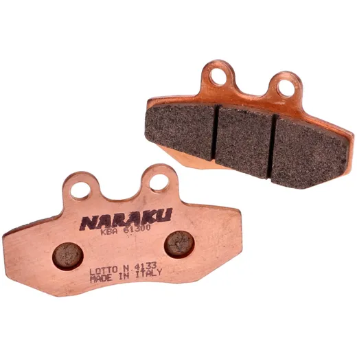 Bremsklötze Bremsbeläge Naraku Sinter für Aprilia, CH, Motorhispania, Peugeot, Rieju NK430.28/S Bremsklötze Bremsbeläge Naraku Sinter für Aprilia, CH, Motorhispania, Peugeot, Rieju NK430.28/S