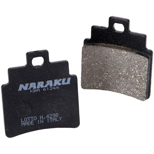 Bremsklötze Bremsbeläge Naraku organisch für Kymco KXR, MXU, Maxxer, SYM, SMC, SYM GTS NK430.30