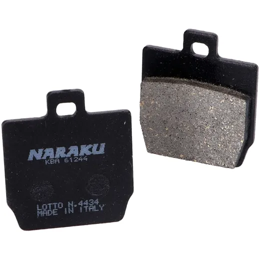 Bremsklötze Bremsbeläge Naraku organisch für Yamaha Aerox, MBK Nitro NK430.35
