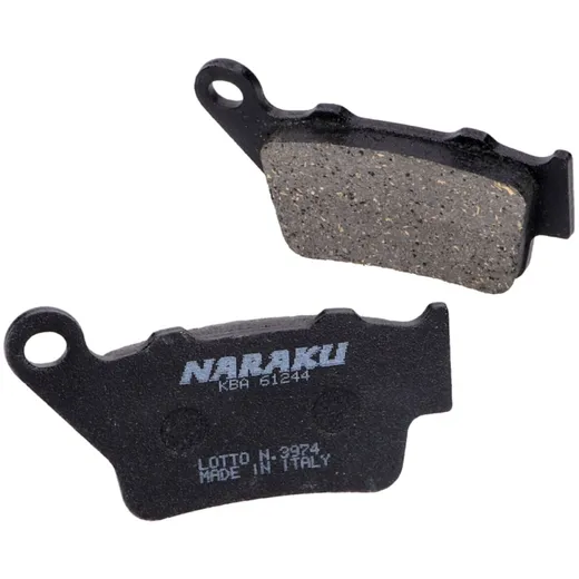 Bremsklötze Bremsbeläge Naraku organisch, hinten für KTM Duke 125, 390 NK430.41