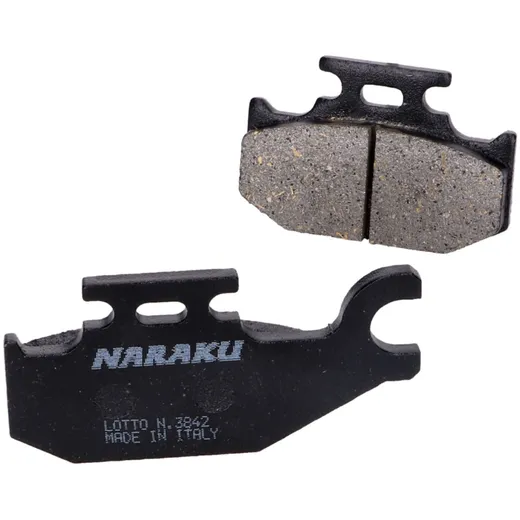 Bremsbeläge Naraku organisch für Yamaha 660 YXR FAR/FAS Rhino (4x4), 700 YFM Raptor, 700 YFM RY NK430.47 Bremsbeläge Naraku organisch für Yamaha 660 YXR FAR/FAS Rhino (4x4), 700 YFM Raptor, 700 YFM RY NK430.47