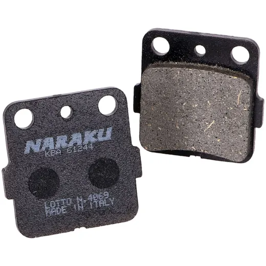 Bremsklötze Bremsbeläge Naraku organisch für Honda TRX 250-500, Yamaha YFM 125, Arctic Cat 400 DVX NK430.53