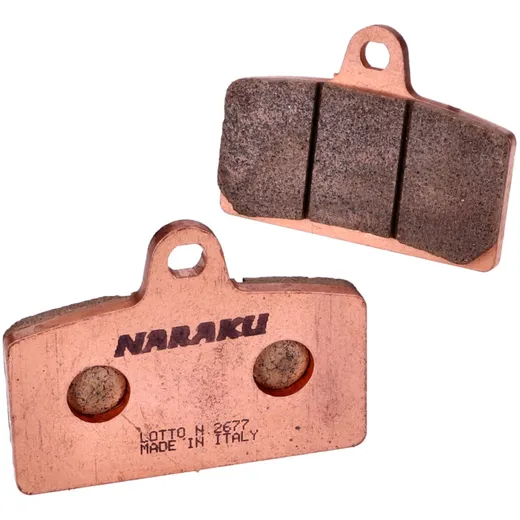 Bremsklötze Bremsbeläge Naraku Sinter für Aprilia RS, RS4, Derbi GP1, GPR, MH KN1, KN2, R NK430.61/S Bremsklötze Bremsbeläge Naraku Sinter für Aprilia RS, RS4, Derbi GP1, GPR, MH KN1, KN2, R NK430.61/S