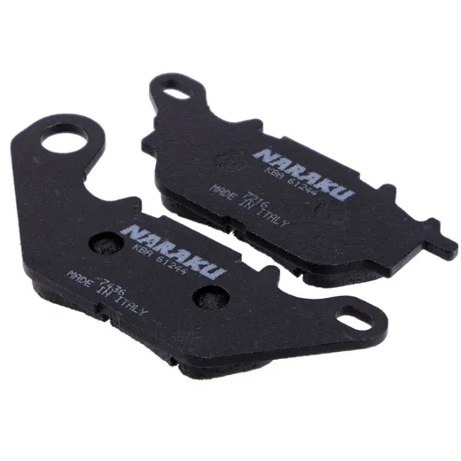 Bremsbeläge Naraku organisch für Voge SR1, Yamaha Crypton, D_2