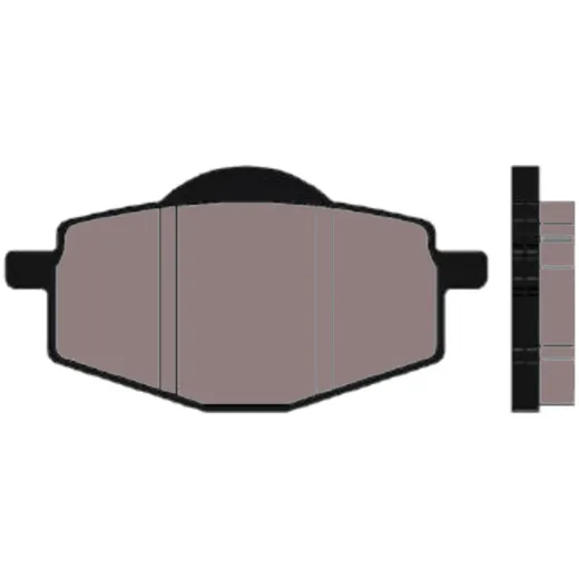 brake pads Naraku sintered for Yamaha Cygnus, TZR, MBK Flame_1