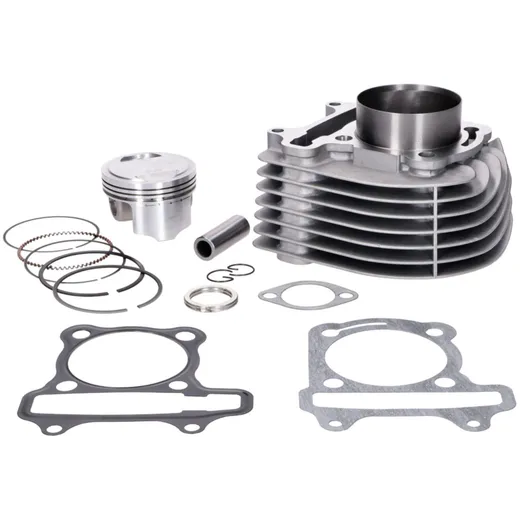 cylinder kit Naraku 160cc 58.5mm forged piston for GY6, Kymc_1