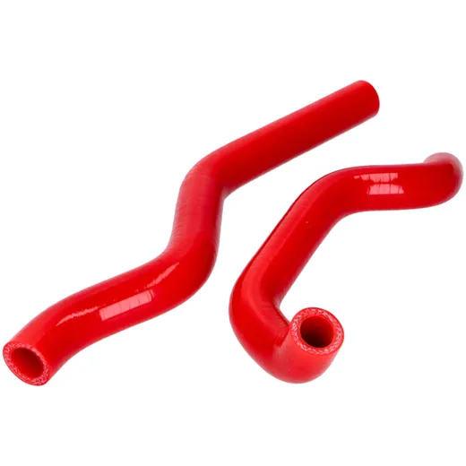 coolant hose set Naraku silicone red for Rieju MRT, Beta, Sherco NK800.22