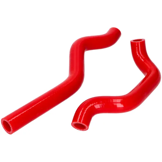 Kühlerschlauch Set Naraku Silikon rot für Rieju MRT, Beta, S_1