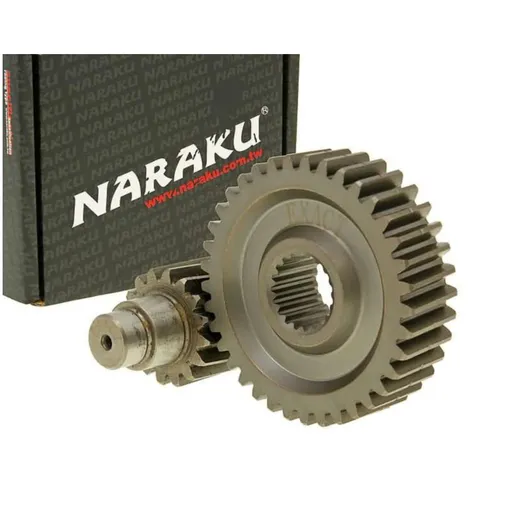 secondary transmission gear up kit Naraku racing 16/37 +25% for GY6 125/150cc 152/157QMI NK900.98