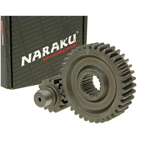 secondary transmission gear up kit Naraku racing 15/37 +20% for GY6 125/150cc 152/157QMI NK901.23