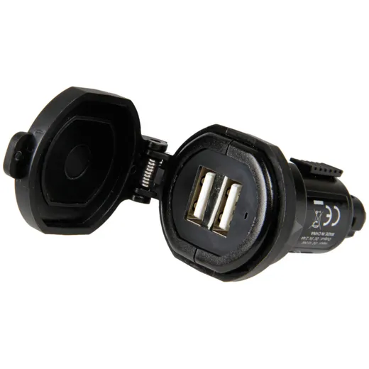 Akku Universal-Batterieladegerät Din-Tech mit 2 USB-Ports - Fast Charge - 2700mA 12/32V OL-38882 Akku Universal-Batterieladegerät Din-Tech mit 2 USB-Ports - Fast Charge - 2700mA 12/32V OL-38882
