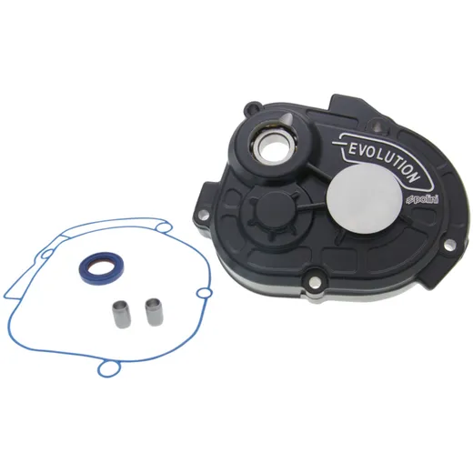 gear cover / transmission cover Polini Evolution for Piaggio 12mm P.23258 gear cover / transmission cover Polini Evolution for Piaggio 12mm P.23258