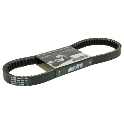 drive belt Polini Aramid Maxi for Aprilia, Malaguti, MBK, Yamaha 250cc P.30796