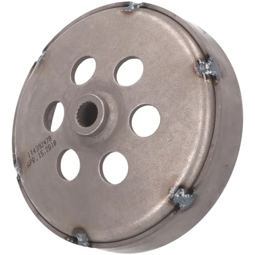 clutch bell OEM for Piaggio Fly, Liberty, Vespa 946, LX, Primavera, Sprint 125-150cc 2V, 3V PI-1A004103