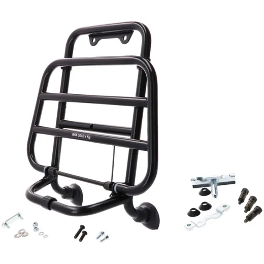 front luggage rack OEM folding black for Vespa GT, GTV, GTS PI-1B001484 front luggage rack OEM folding black for Vespa GT, GTV, GTS PI-1B001484