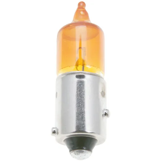 turn signal bulb orange halogen OEM BAZ9S 12V 6W PI-1D000261 turn signal bulb orange halogen OEM BAZ9S 12V 6W PI-1D000261