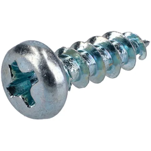 Blechschraube OEM Kreuzschlitz silbern 4,0x13mm PI-268596