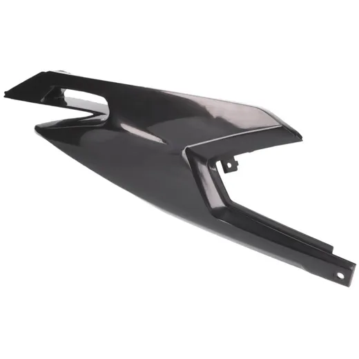 Seitenabdeckung rechts hinten OEM schwarz für Aprilia RX, SX, Derbi Senda, Gilera RCR, SMT 50 Euro4 2018- PI-2B004329000W0N