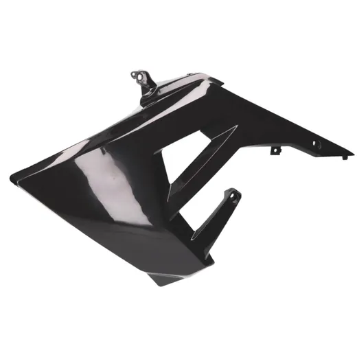 Tankverkleidung links OEM schwarz für Derbi Senda R 50, Senda SM 50 X-Treme Euro4 2018- PI-2B004334000W0N