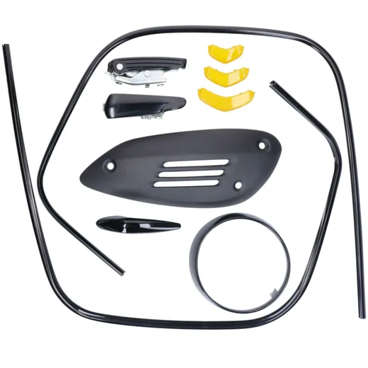 Black KIT for Vespa GTS 300 HPE 2018-, GTS 125 iGet 2019- PI-607526M