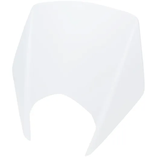 headlight fairing upper part OEM white for Derbi Senda 2011-, Gilera RCR, SMT 2011- PI-86420600W0B headlight fairing upper part OEM white for Derbi Senda 2011-, Gilera RCR, SMT 2011- PI-86420600W0B