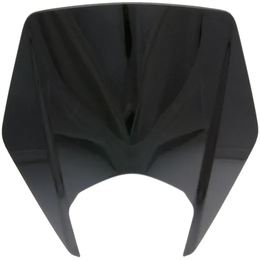 Vorderlicht Scheinwerfermaske Oberteil OEM schwarz für Derbi Senda 2011-, Gilera RCR, SMT PI-86420600W0N