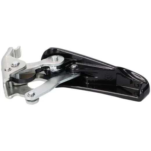 Fußraste Sozius komplett OEM links schwarz für Vespa GT, GTV_1