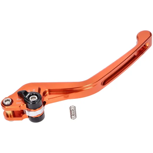 Brake lever Puig 3.0 front adjustable - orange black PUI120TN