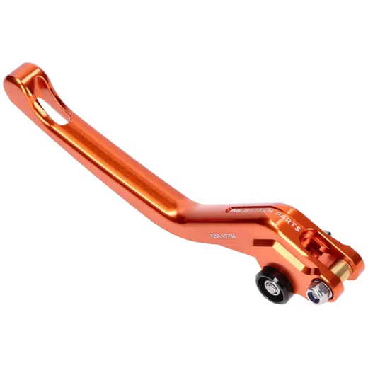 Brake lever Puig 3.0 front adjustable - orange black PUI120T_1