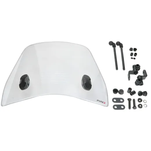windshield Puig Trafic clear / transparent for Kymco Agility City 50, 125 2020- PUI20529W