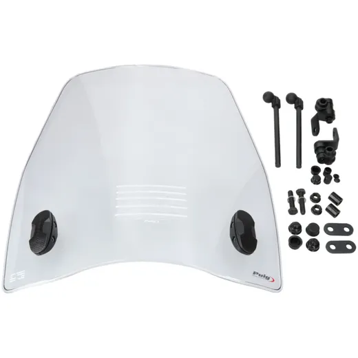 windshield Puig Urban clear / transparent for Kymco Agility City 50, 125 2020- PUI20530W windshield Puig Urban clear / transparent for Kymco Agility City 50, 125 2020- PUI20530W