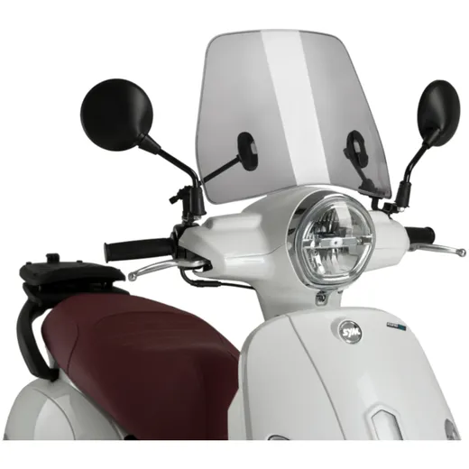 windshield Puig Trafic smoke for SYM Fiddle 50 2021 PUI20844_1