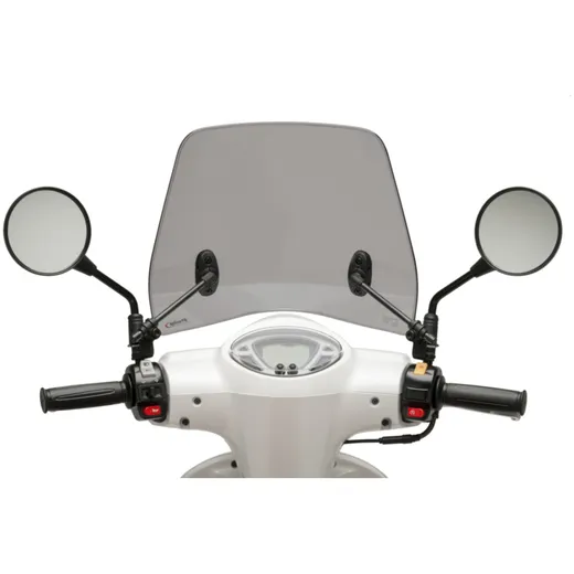 windshield Puig Trafic smoke for SYM Fiddle 50 2021 PUI20844_2