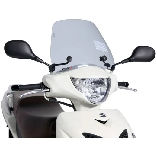 windshield Puig Trafic smoke for Suzuki Sixteen 125, 150 (08-14) PUI5657H windshield Puig Trafic smoke for Suzuki Sixteen 125, 150 (08-14) PUI5657H