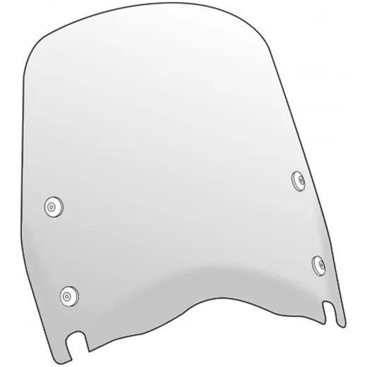 windshield Puig T.S. transparent / clear universal PUI6371W