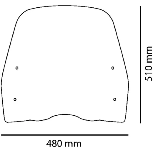 Windschild Puig T.S. transparent / klar universal PUI6371W_2