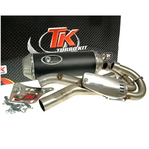Schalldämpfer Auspuff Turbo Kit 2-in-1 Quad / ATV für Yamaha YFM 660R Raptor Q4T03-N