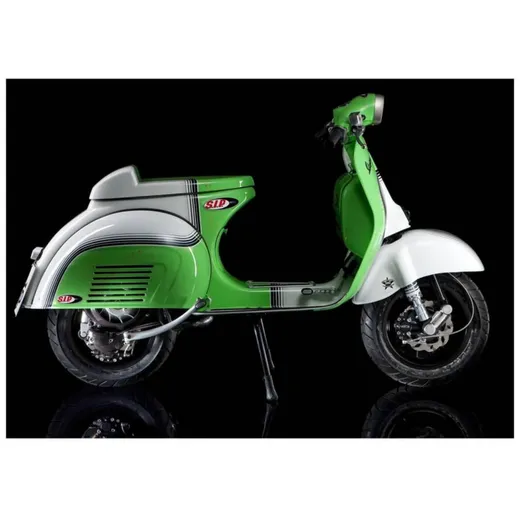 Rad Umrüstkit Bremstrommel hinten SERIE PRO modifiziert für GTS 12" Felge hinten für Vespa PX80-200, PE, Lusso, ´98, MY, ´11 469