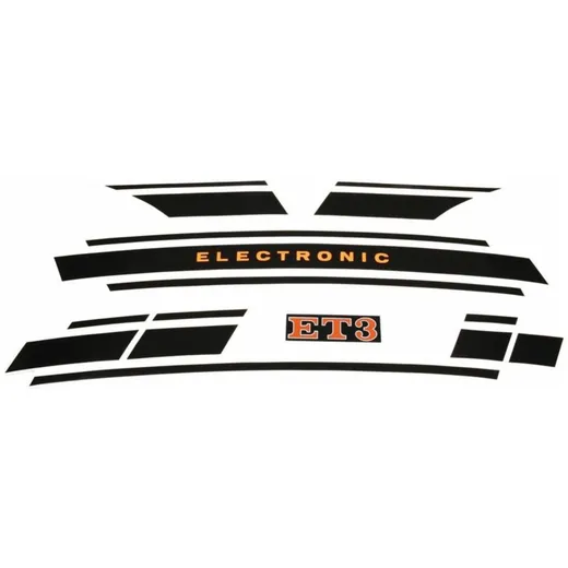 Aufkleberset "Electronic"-Streifen für Vespa ET 3 47263