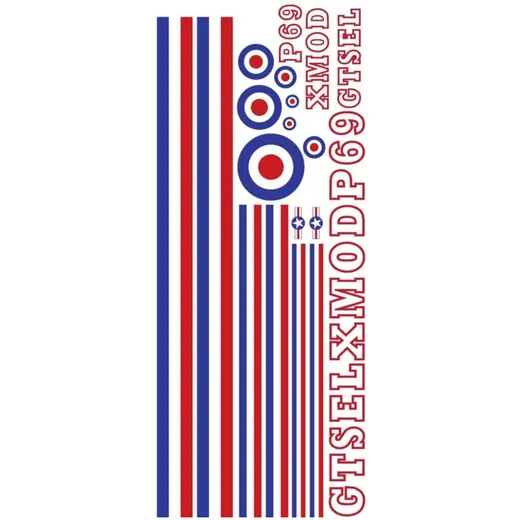 Aufkleberdekorset SIP "MOD" 47515