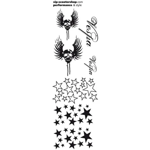 Aufkleberdekorset SIP "Stars I" 47648