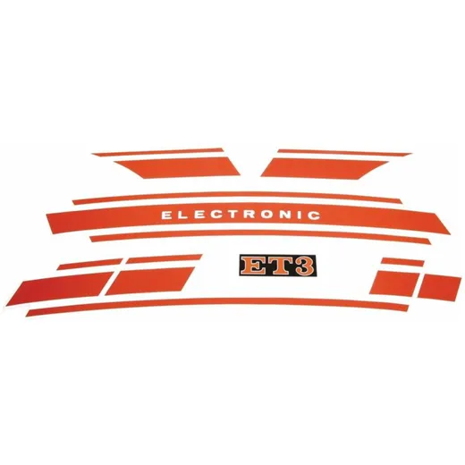 Aufkleberset "Electronic"-Streifen für Vespa ET 3 47710